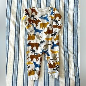 Carter’s animal sweatshirt romper